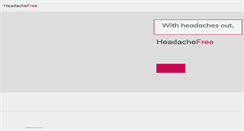 Desktop Screenshot of headachefreevitamins.com